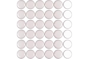 Ezprotekt 40 Pack Self-Stick Furniture Sliders for Carpet,1-1/8" Round Self-Adhesive Furniture Moving Pads Chair Movers and Gliders Carpet Protector Furniture Glide Chair Slider (29mm, 40Pack)