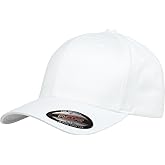 Flexfit 6277 Wooly Combed Twill Cap White