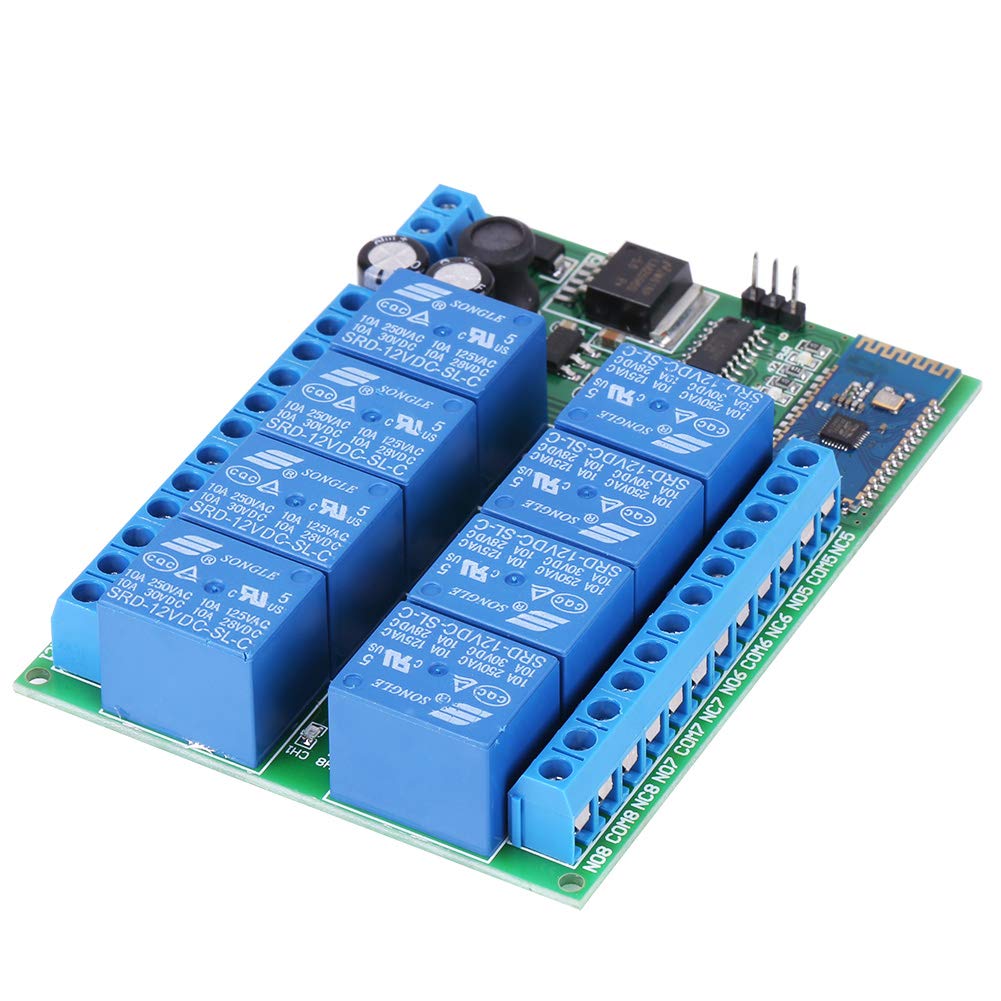 8Channel Bluetooth Relay 12V 8Channel Bluetooth Relay Module Remote