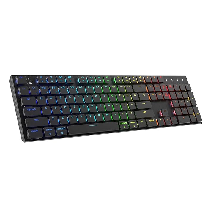 Buy Keychron K1 Mechanical Keyboard,104 Key RGB Wireless Mechanical