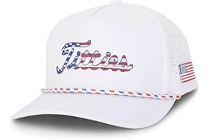 Curves & Clubs Titties Golf Hat - Funny Golf Hat, Titties Hat - Funny American Hat - One-Size-Fits-All - Men's Gifts