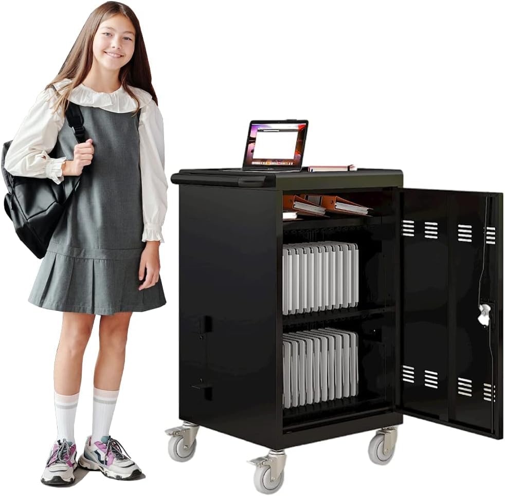 School Chromebook Charging Station, 30 Device