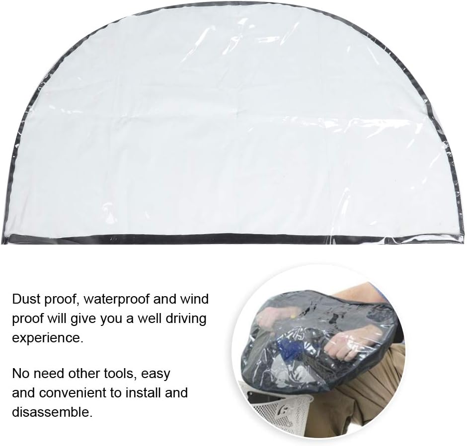Scooter Tiller Cover, Foldable Mobility Scooter Control Panel Tiller, Rain Waterproof Dust Proof Cover Accessory: Health & Personal Care