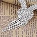 YAZILIND Shining Bridal Jewelry Sets Y Shaped Necklace and Earrings