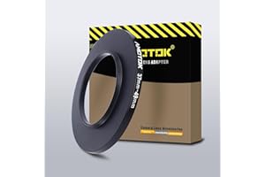 AMOTOK 37mm Lens to 49mm Camera Lens Adapter,37mm to 49mm Filter Step-up Ring Adapter Ring,Compatible All 49mm Filter Accessory