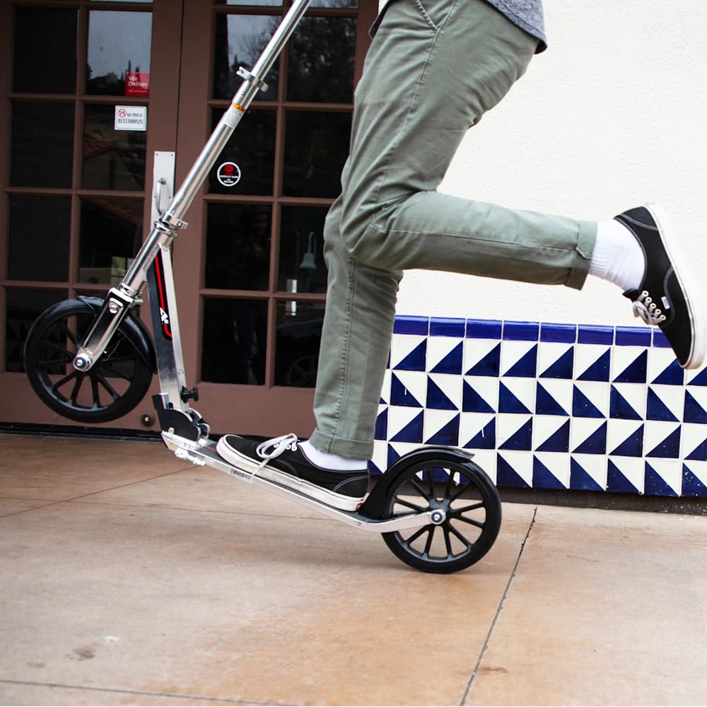 Razor A6 Kick Scooter for Kids Ages 8+ - Extra-Tall Handlebars & Longer Deck, 10