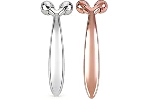 Face Roller Facial Massager for Face Sculpting, Massage Tool for Women, Eye Skin Care Reducing Puffiness Anti-Wrinkle, 2PCS