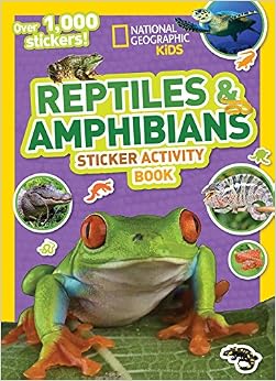National Geographic Kids Reptiles and Amphibians Sticker Activity Book