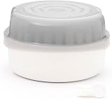 MAM Microwave Steriliser I Grey, 6 Bottles, 5 Minutes, Steam or Cold Water