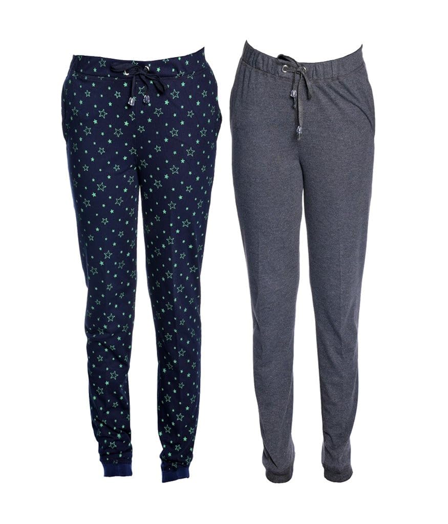 vimal cotton blended women's trackpants(pack of 2)