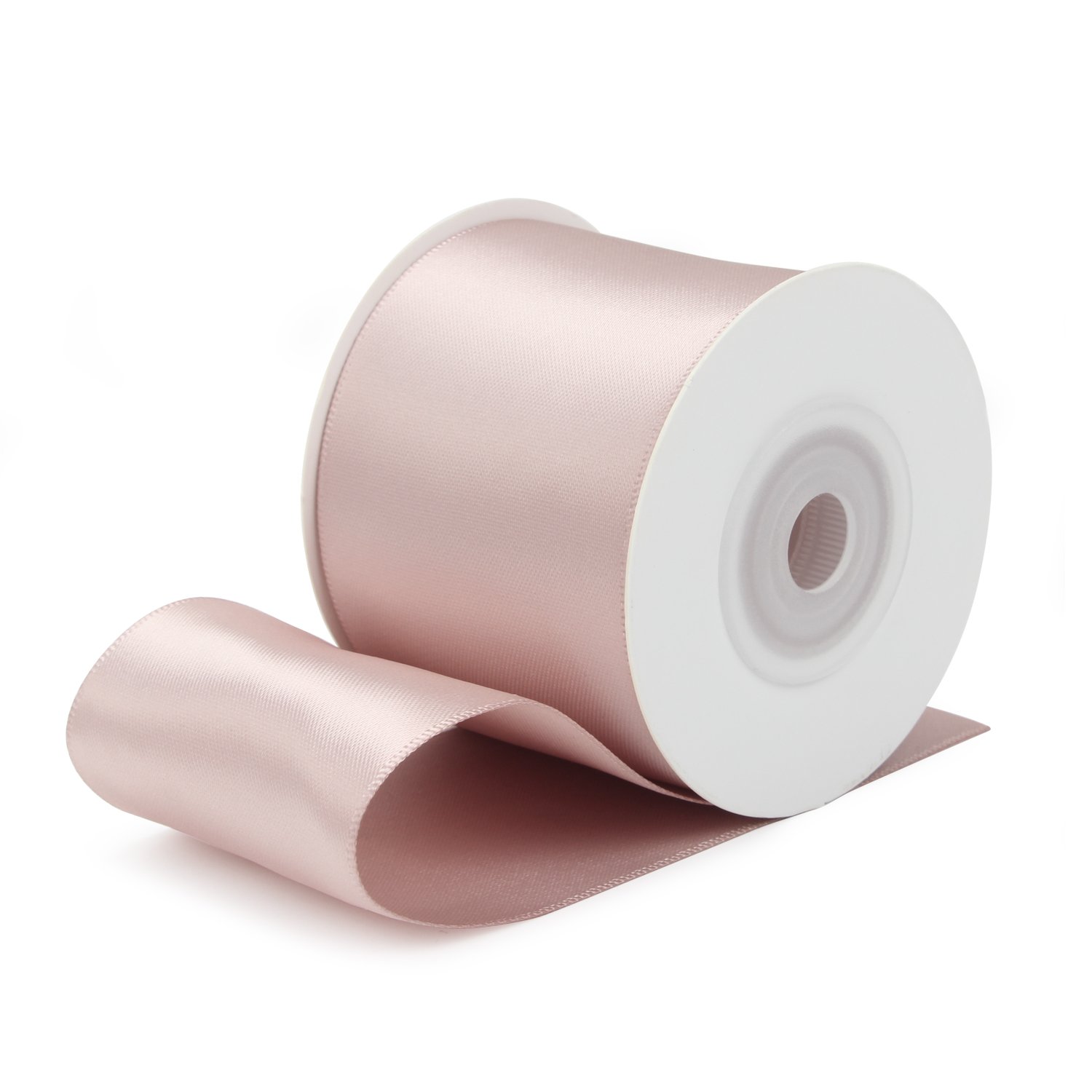 RUSPEPA Satin Ribbon Double Face - 50mm x 9m, 813 Champagne