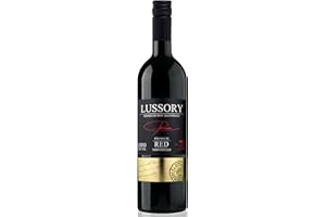 Lussory Premium Tempranillo Alcohol Removed 0.0% Dealcoholized Red Alternative From Spain, Low Calories, Low Sugar, Halal Certified (750ml, 1 Bottle)