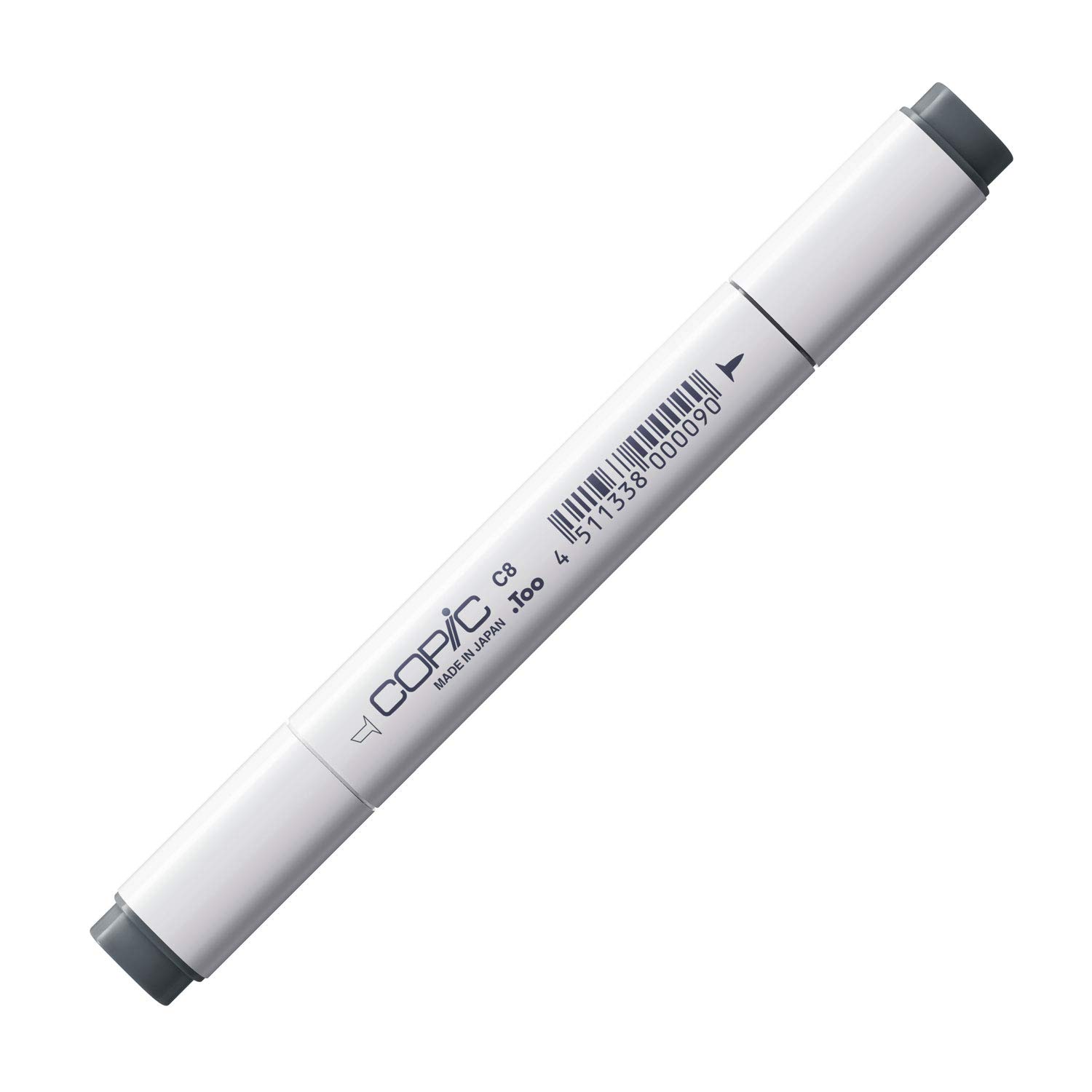Copic Classic Coloured Marker Pen - (C-8) Cool Gray No.8, For Art & Crafts, Colouring, Graphics, Highlighter, Design, Anime, Professional & Beginners, Art Supplies & Colouring Books