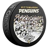2016 STANLEY CUP CHAMPIONS PUCK PITTSBURGH PENGUINS TEAM IMAGE VERSION NHL