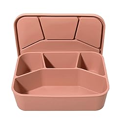 AROCFTIE Silicone Bento Box, 4 Compartment
