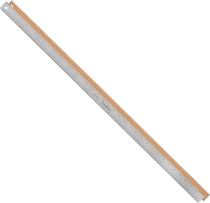 Breman Precision Stainless Steel 36 Inch Metal Rulers Straight Edge
