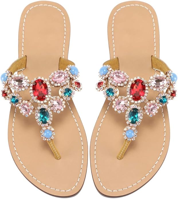 25 Stunning Jeweled Sandals To Make Your Outfits Sparkle 24 Daily Mom, Magazine for Families Daily-Mom-Parent-Portal-25 Jeweled Sandals To Make Your Outfits Sparkle
