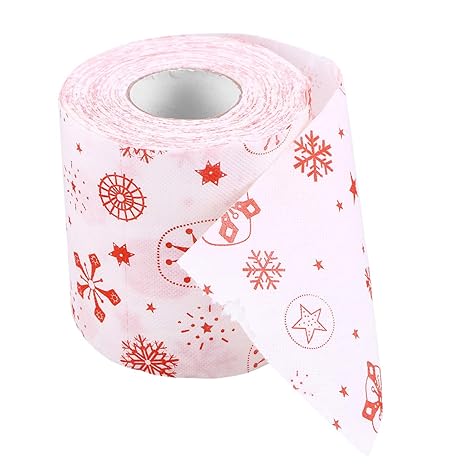 Vosarea Rotolo Di Carta Igienica Con Fiocchi Di Carta Regalo