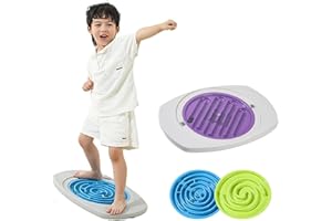 FOWUYEEP Balance Board Maze for Kids,Sensory Integration Equipment,Proprioceptive Toys