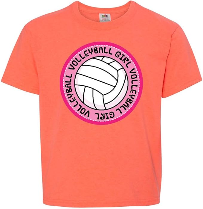 inktastic Volleyball Girl Youth TShirt Clothing
