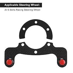 Steering Wheel Horn Button, Carbon Fiber External