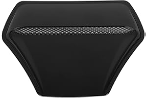 AOUTECEN Car Hood Air Vent Cover, Scratch Heat Bonnet Air Vent Hood Cover Tough for CRV (Glossy Black)