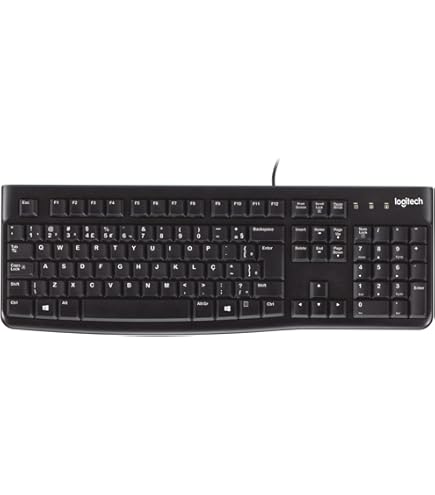 Tastiera Cablata HP PR1101U – Layout Brasiliano ABNT2, USB Plug&Play