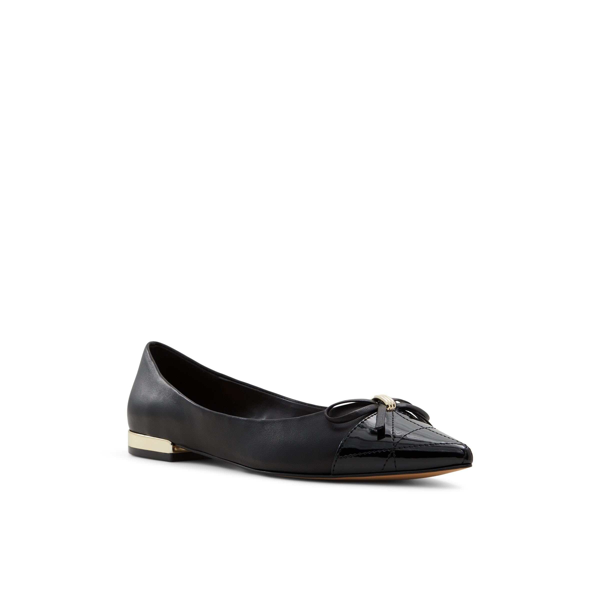 Aldo Women's Maddelyn Ballerina, Silver, 6.5