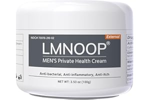 LMNOOP® Men's Intimate Health Cream: 100% Natural Herbal Balanitis Treatment for Men – Anti-Inflammatory, Yeast & Jock Itch R