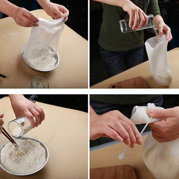 Xuyrie - Bolsa de Silicona para amasar Masa para Pan, pastelería ...