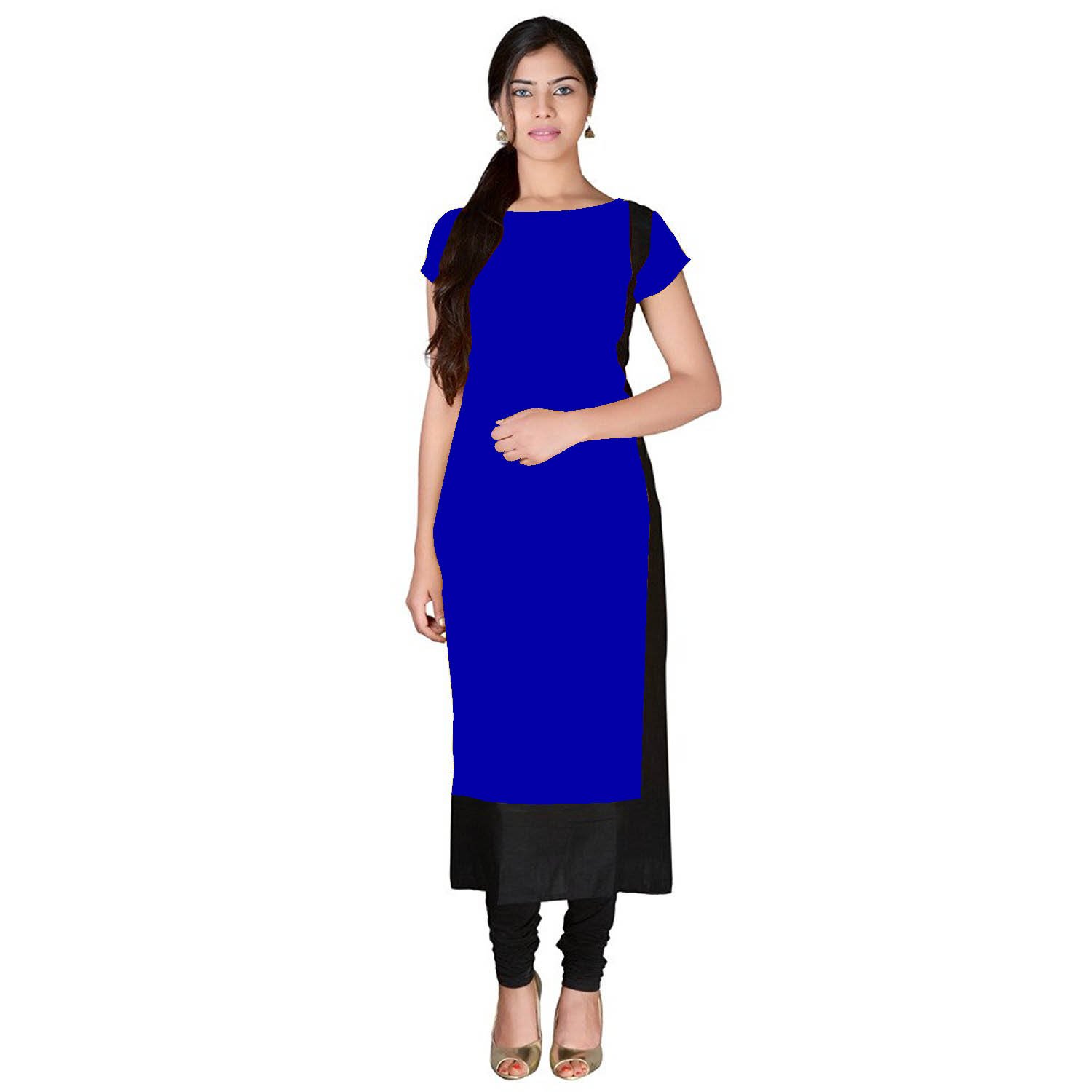 pavitra multicolor american crepe kurti