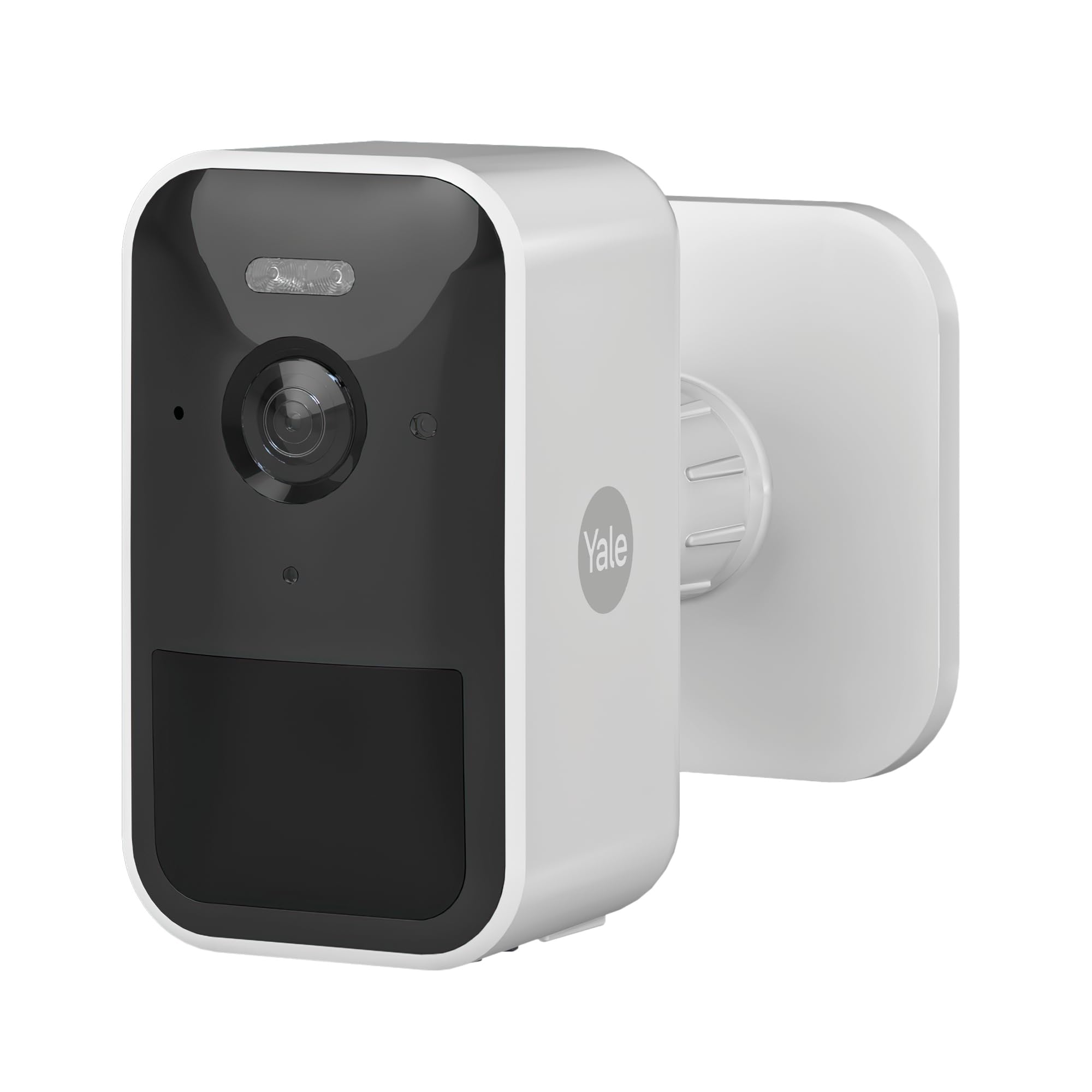 Yale Smart Outdoor Camera [NO SUBSCRIPTION REQUIRED] Full HD Live View & Two-Way Audio, Motion Recordings, Customisable Zones & Scheduling, Night Vision, Spotlight, Real-time Alerts