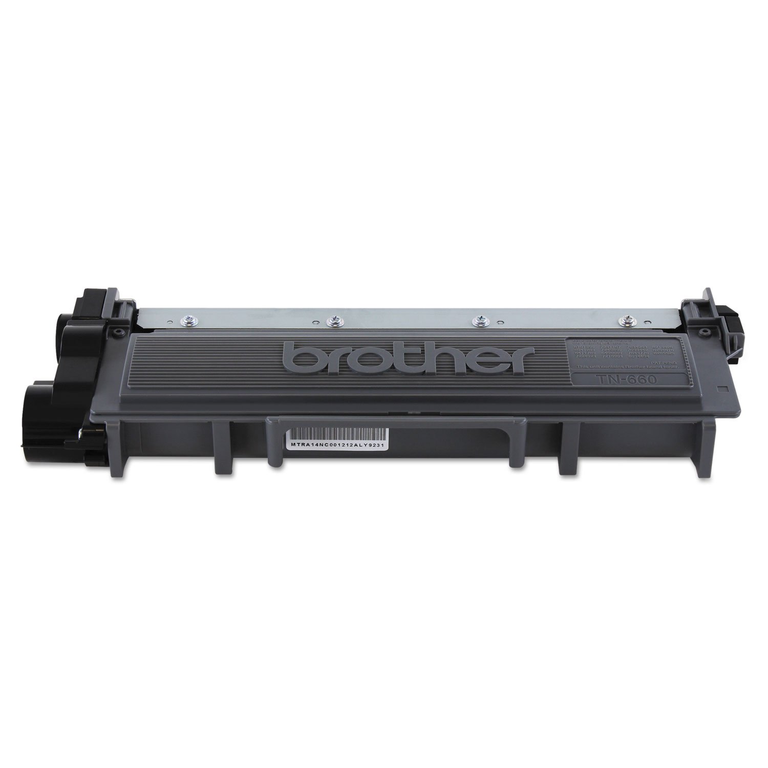 Cartucho de tóner original Brother TN660 de alto rendimiento, reemplazo, rendimiento de páginas hasta 2600, reabastecimiento de Amazon Dash, negro, 1 paquete