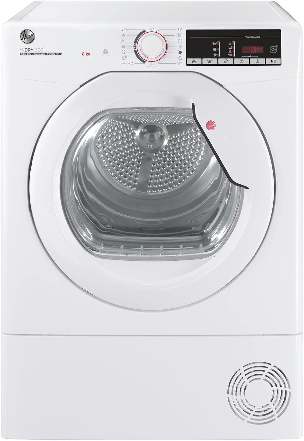 Hoover HLEC8TG Freestanding Condenser Tumble Dryer 8kg WiFi Sensor Dry