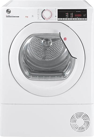 Hoover HLEC8TG Freestanding Condenser Tumble Dryer 8kg WiFi Sensor Dry