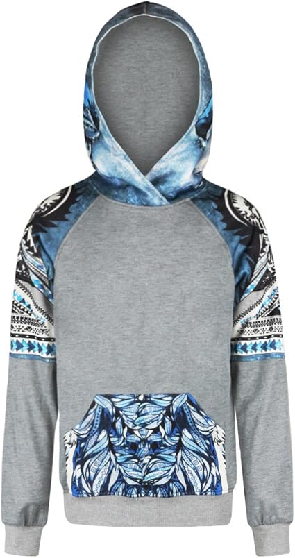 blue fox hoodie