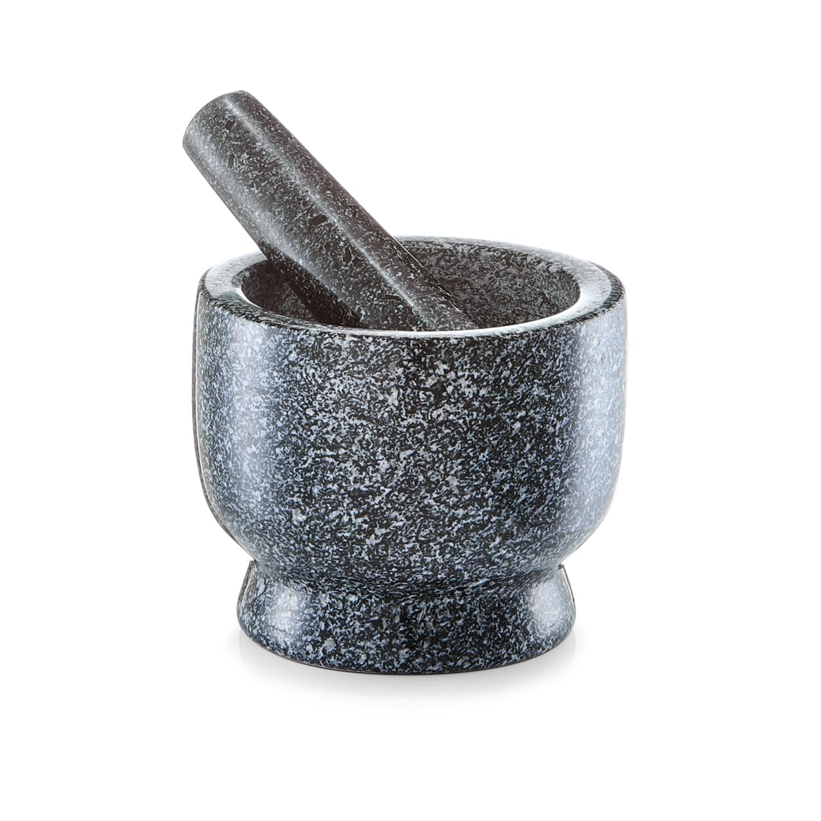 Zeller Mortar and Pestle Set, Multi-Ply, Anthracite, 12 x 10 cm