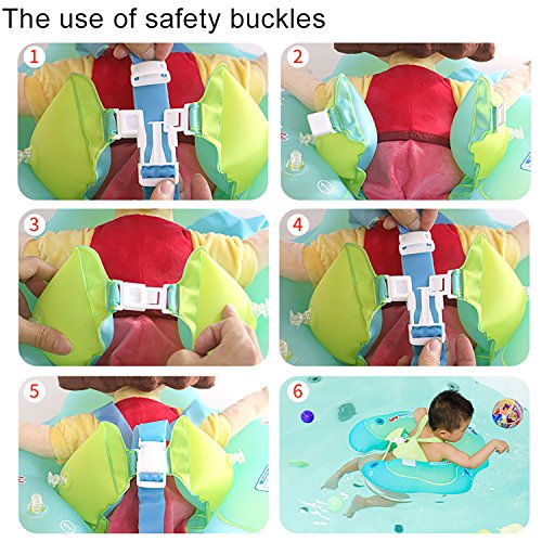 image for Sentai Baby Swimming Pool Floats, Children Waist Inflatable Swimming F