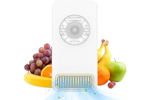 EARTEANA Fridge Deodorizer for Odor Remove - Reusable Odor Eliminator Food Shelf Life Extender - Beats Baking Soda & Charcoal Bags - Mini Ordor Absober for Refrigerator, Car, Closet, Room, Shoes Cabinet, Pet