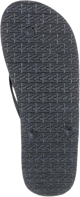 Homme Tides Classic Printed Sandale, Black, 44 EU Étroit