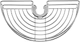 Croydex Clip On Riser Rail Shower Caddy Chrome 19–25mm Fits Rails view 3