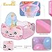 EocuSun Kids Ball Pit Ball Tent Pop up Children Baby Toy Toddler Ball Pit for Indoor Outdoor Play, Balls Not Included (Pink)