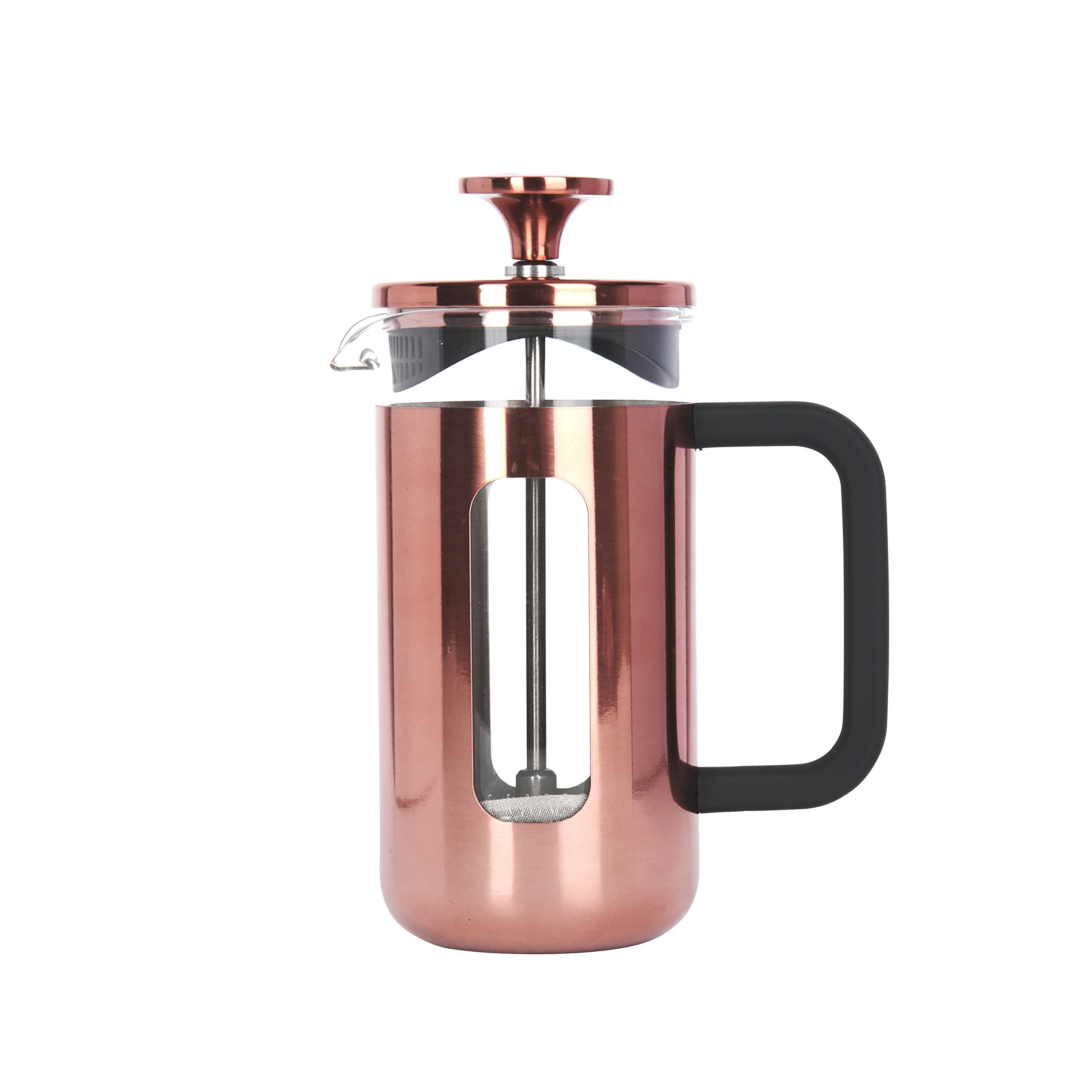 La Cafetière Pisa Stainless Steel Cafetière, Three Cup, Copper, Gift Boxed
