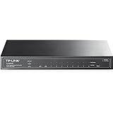 TP-Link 8-Port Gigabit Ethernet Smart PoE Switch with 2-SFP Slots 53W (TL-SG2210P)
