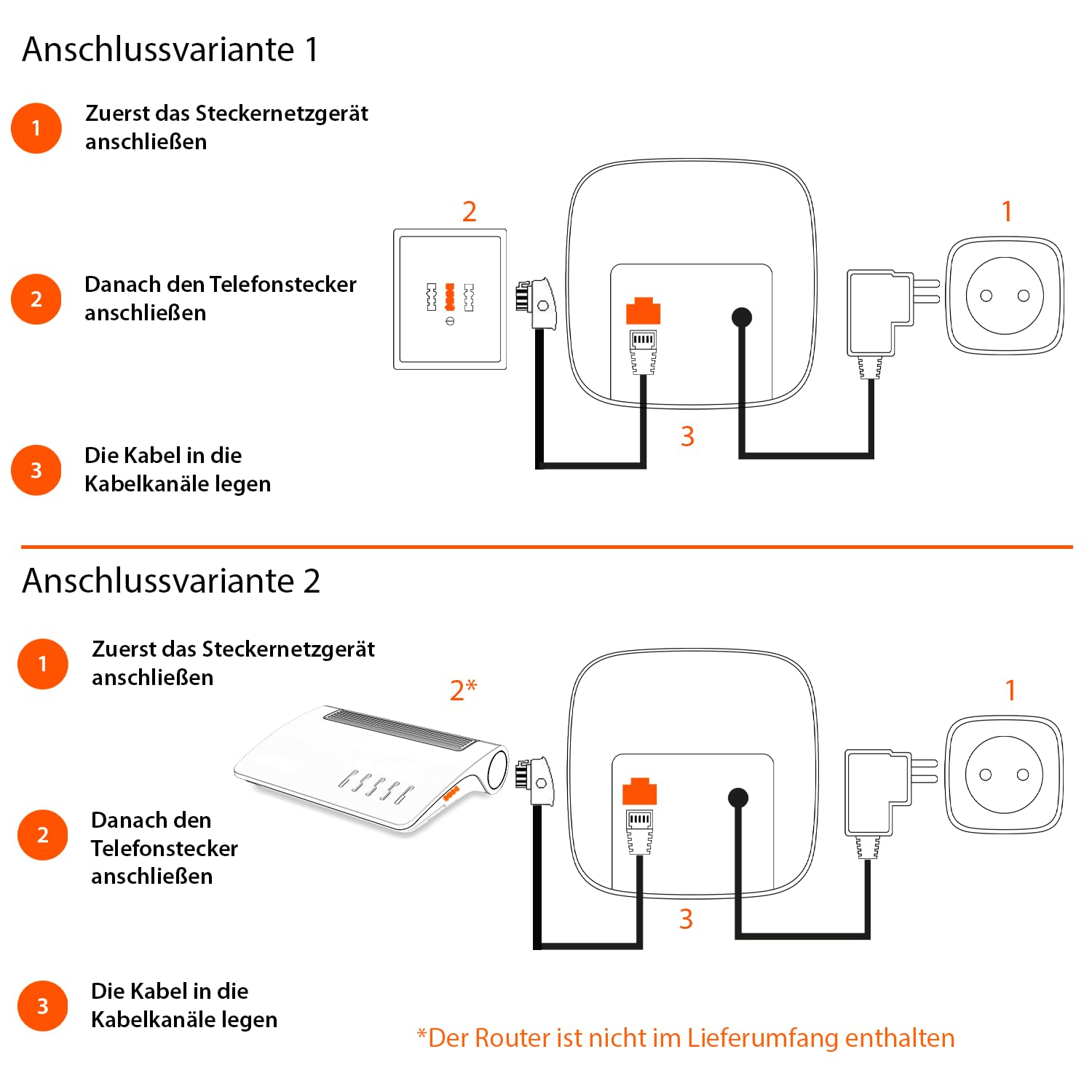 Gigaset E290A DUO - 2 Schnurlose Senioren DECT-Telefone mit Anrufbeantworter - große Tasten, Zielwahltasten für wichtige Nummern, Verstärker-Funktion für lautes Hören, schwarz [Deutsche Version] 3