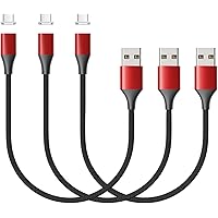 NetDot Magnetic Charging Cable, Gen10 Nylon Braided Magnetic Phone Charger Compatible with USB-C,Type C Devices and Phones(1f