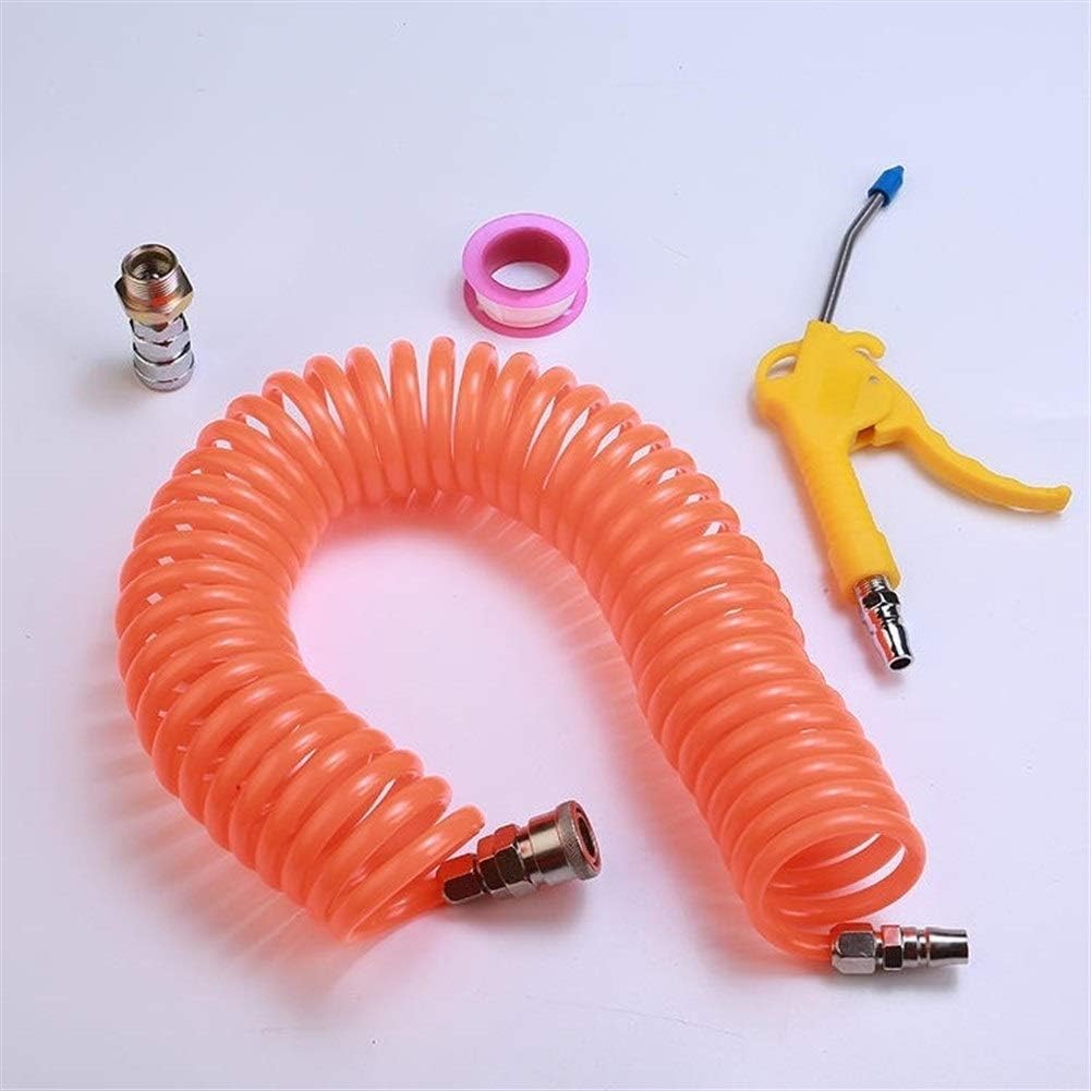 RouYuan Air Blower Duster Blow Dust Spraying Gun Pneumatic Tool Red Plastic Handle Angled Bent Nozzle Airbrushes