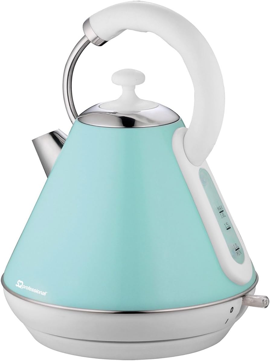 Dainty Legacy Electric Kettle 2200W 1.8L Light Blue, Green or Pink