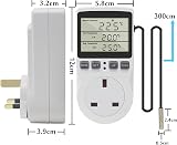 KETOTEK Digital Thermostat Plug Socket 220V with Sensor Probe view 4