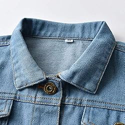 Toddler Baby Denim Jackets Button Down Jeans Coat